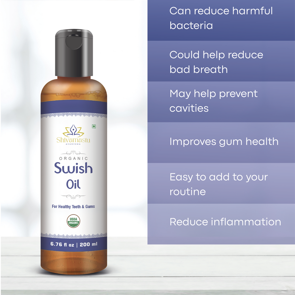 Shivamastu Ayurveda Organic Swish Oil | Grocsy