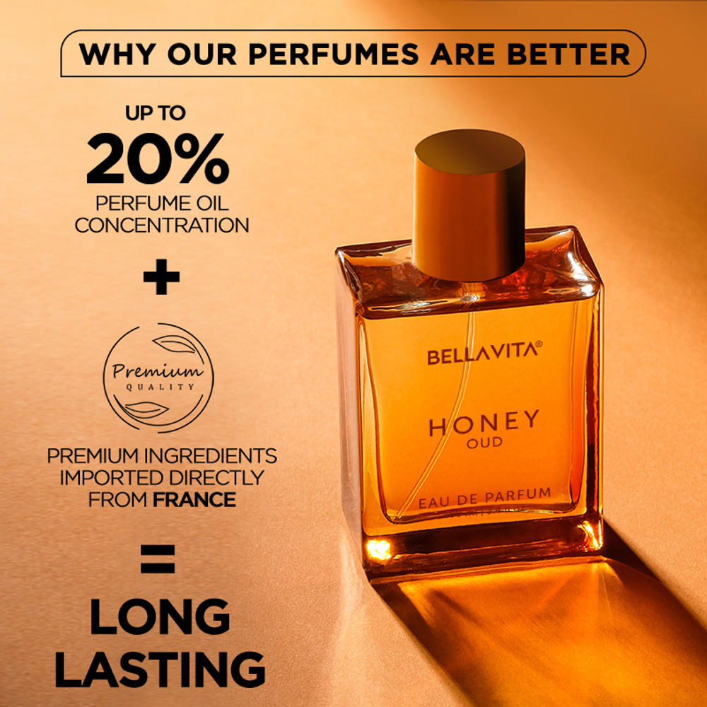 Bella Vita Honey Oud Unisex Eau De Perfume | Grocsy