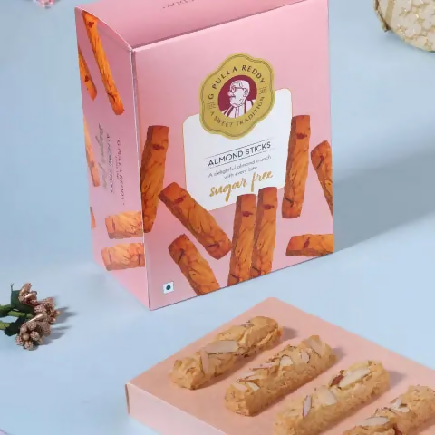 Pulla Reddy Almond Sticks | Grocsy