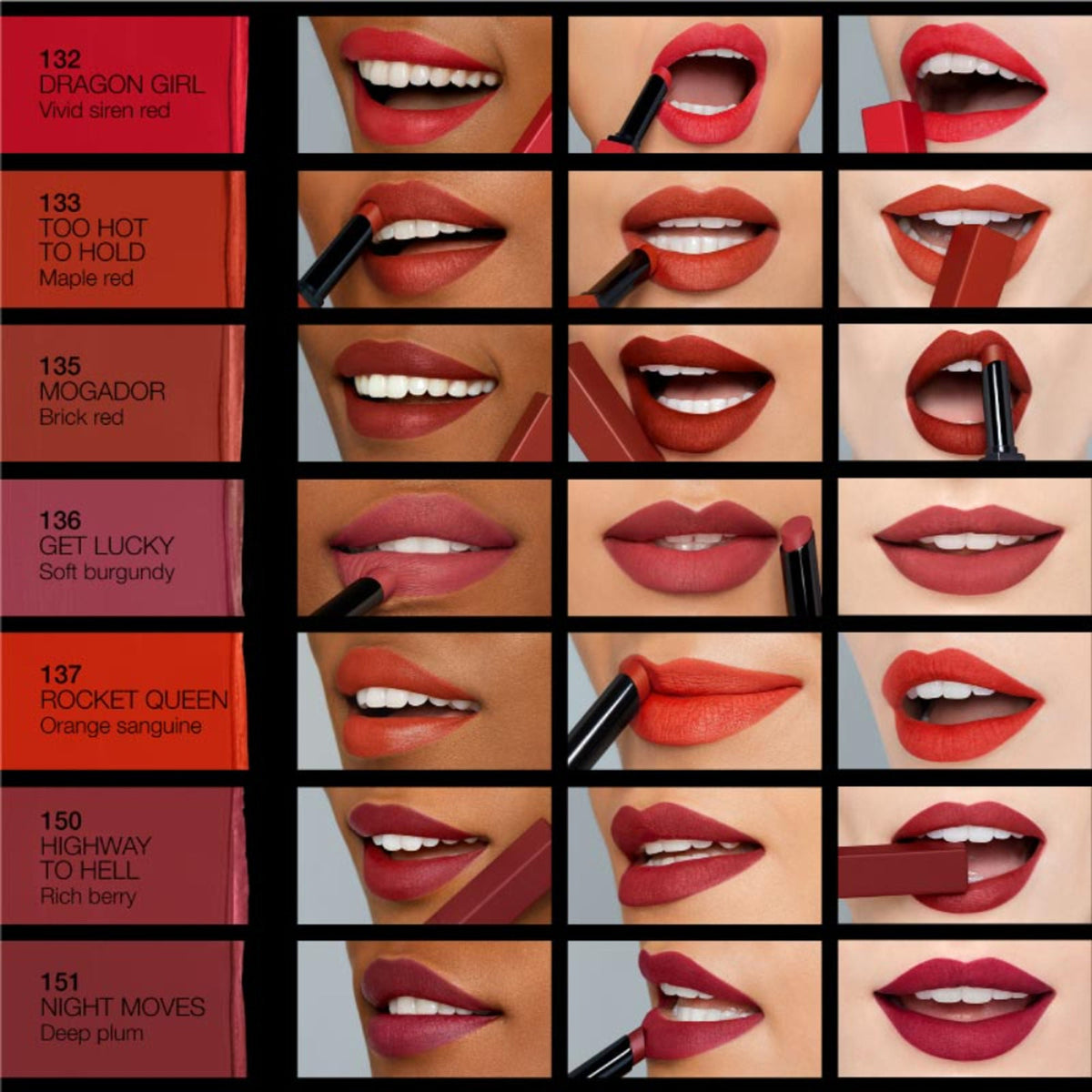 NARS Powermatte Lipstick - Too Hot To Hold | Grocsy