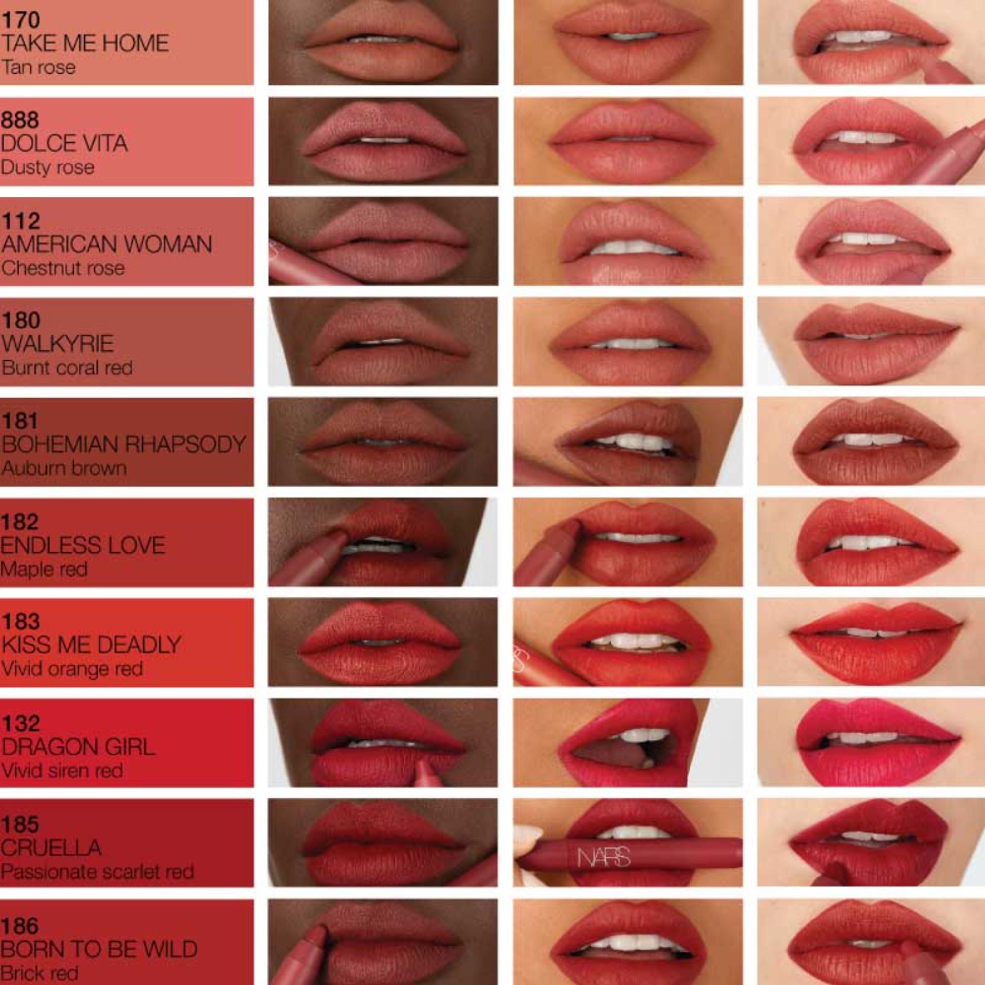 NARS Powermatte High Intensity Lip Pencil - Walkyrie | Grocsy
