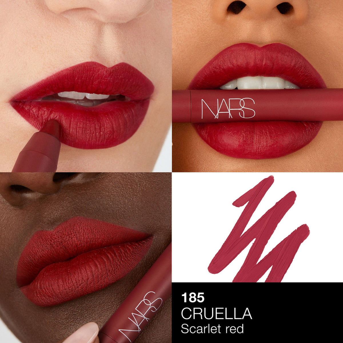 NARS Mini Powermatte High-Intensity Lip Pencil Duo - Cruella, Dragaon Girl | Grocsy