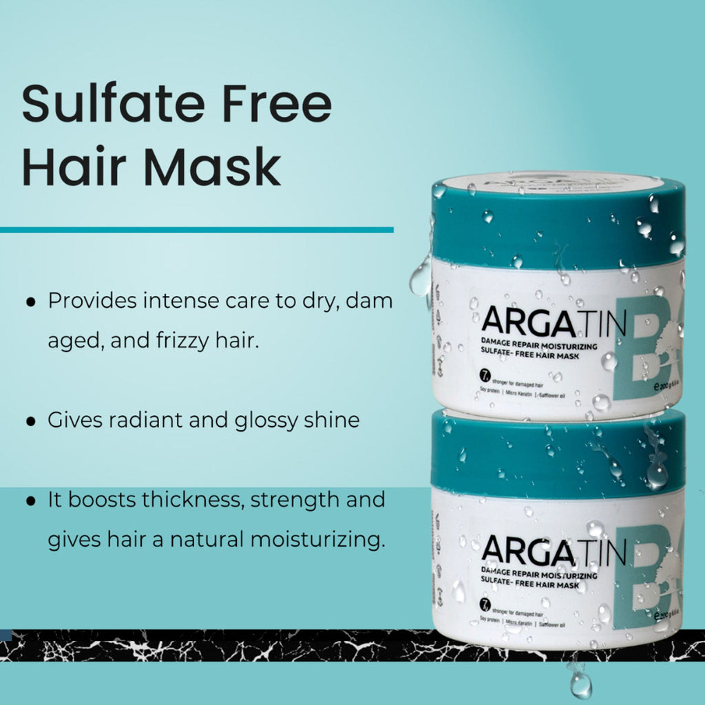 Argatin Botox Moisturizing Sulfate Free Hair Mask | Grocsy