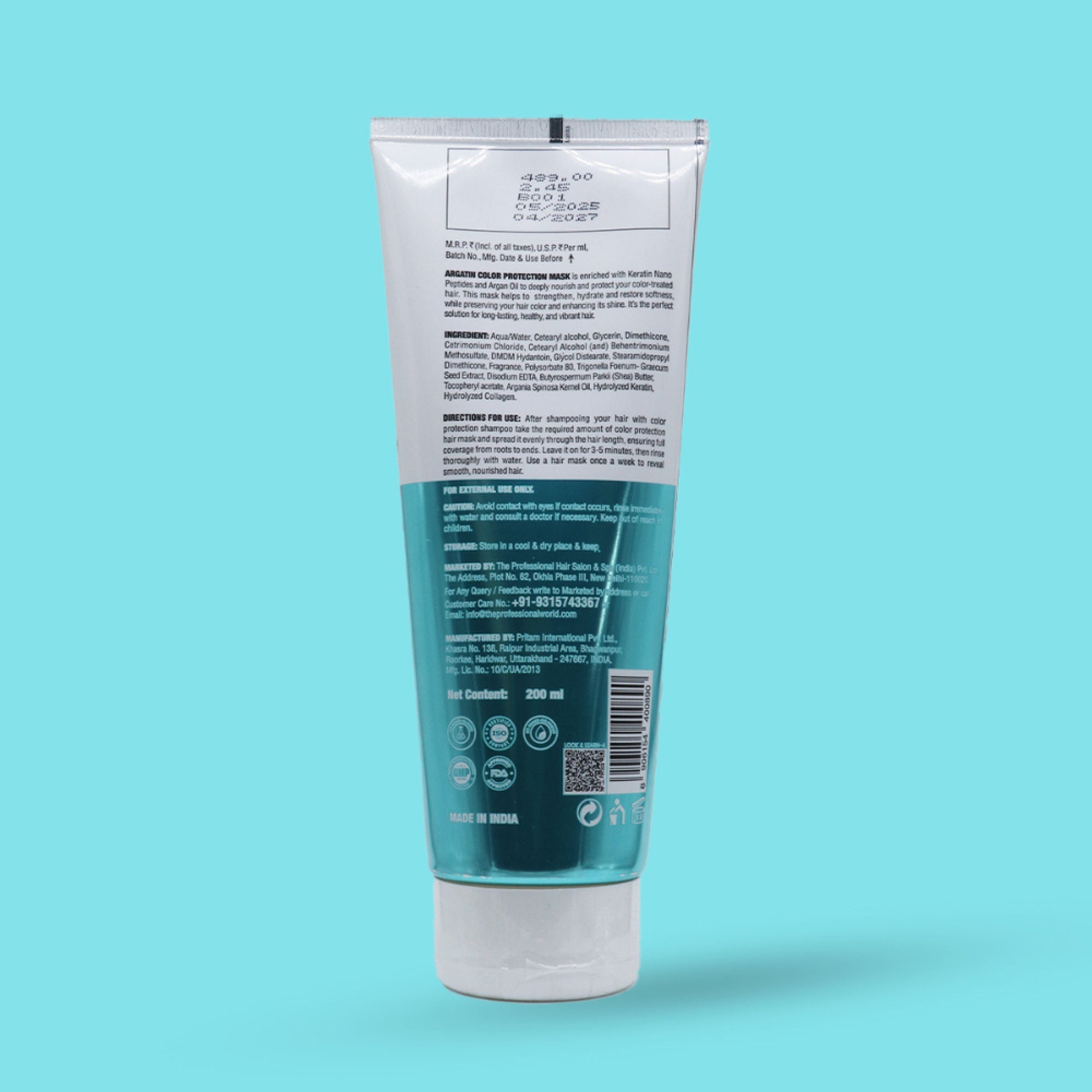 Argatin Professional Color Protection Hair Mask | Grocsy