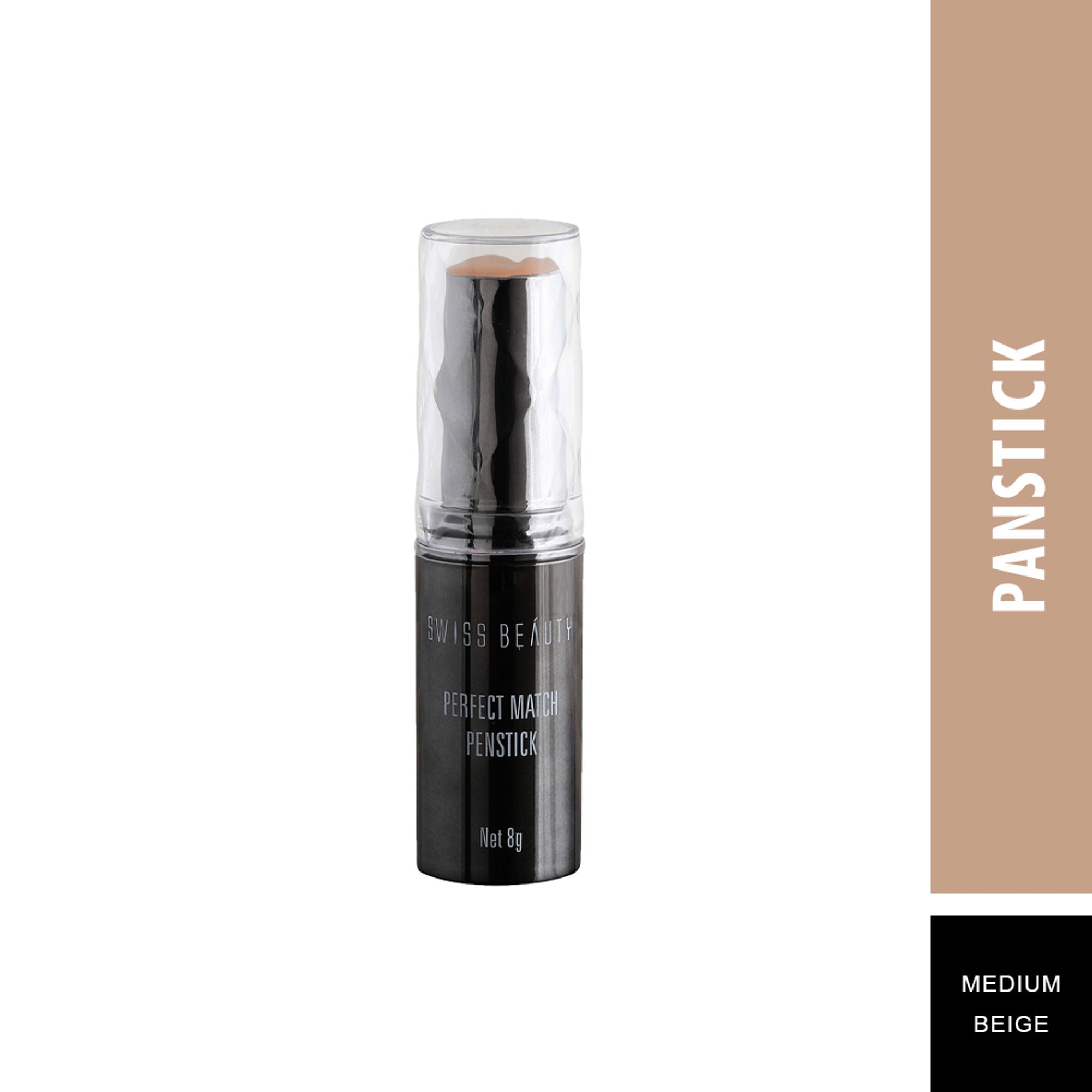 Swiss Beauty Perfect Match Panstick - 5 Medium Beige | Grocsy