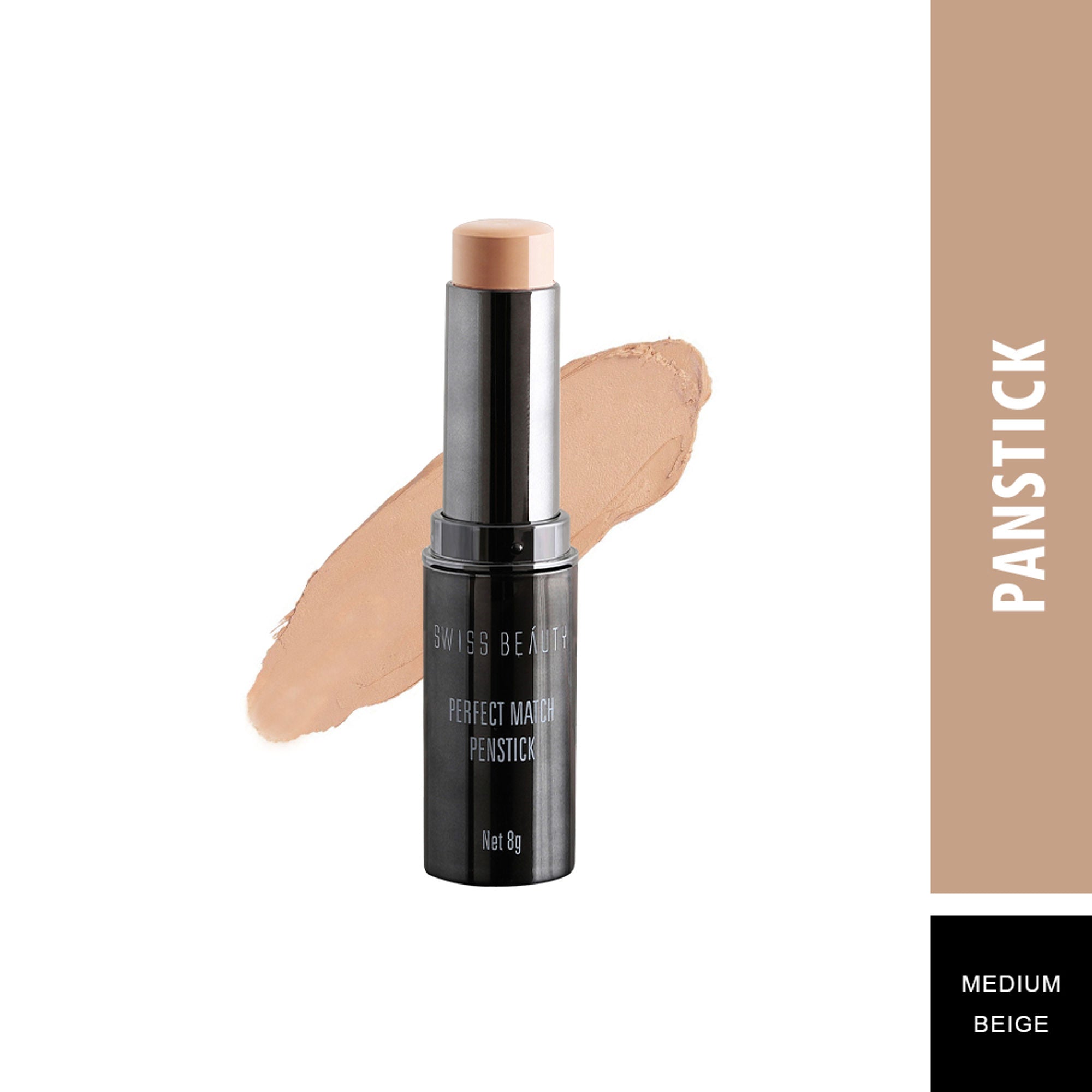 Swiss Beauty Perfect Match Panstick - 5 Medium Beige | Grocsy