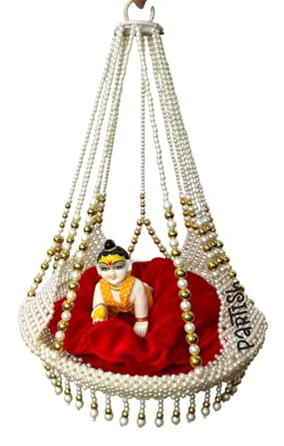 Partish Handcrafted Hanging Moti Jhula for Laddu Gopal Ji | Grocsy