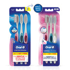 Oral-B Pro-Health Sensitive Toothbrush- Crisscross - Extra soft- Buy 2 Get 1 Free | Grocsy