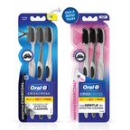 Oral-B Pro-Health Criss Cross Charcoal Toothbrush - Extra Soft (Buy 2 Get 1 Free) | Grocsy