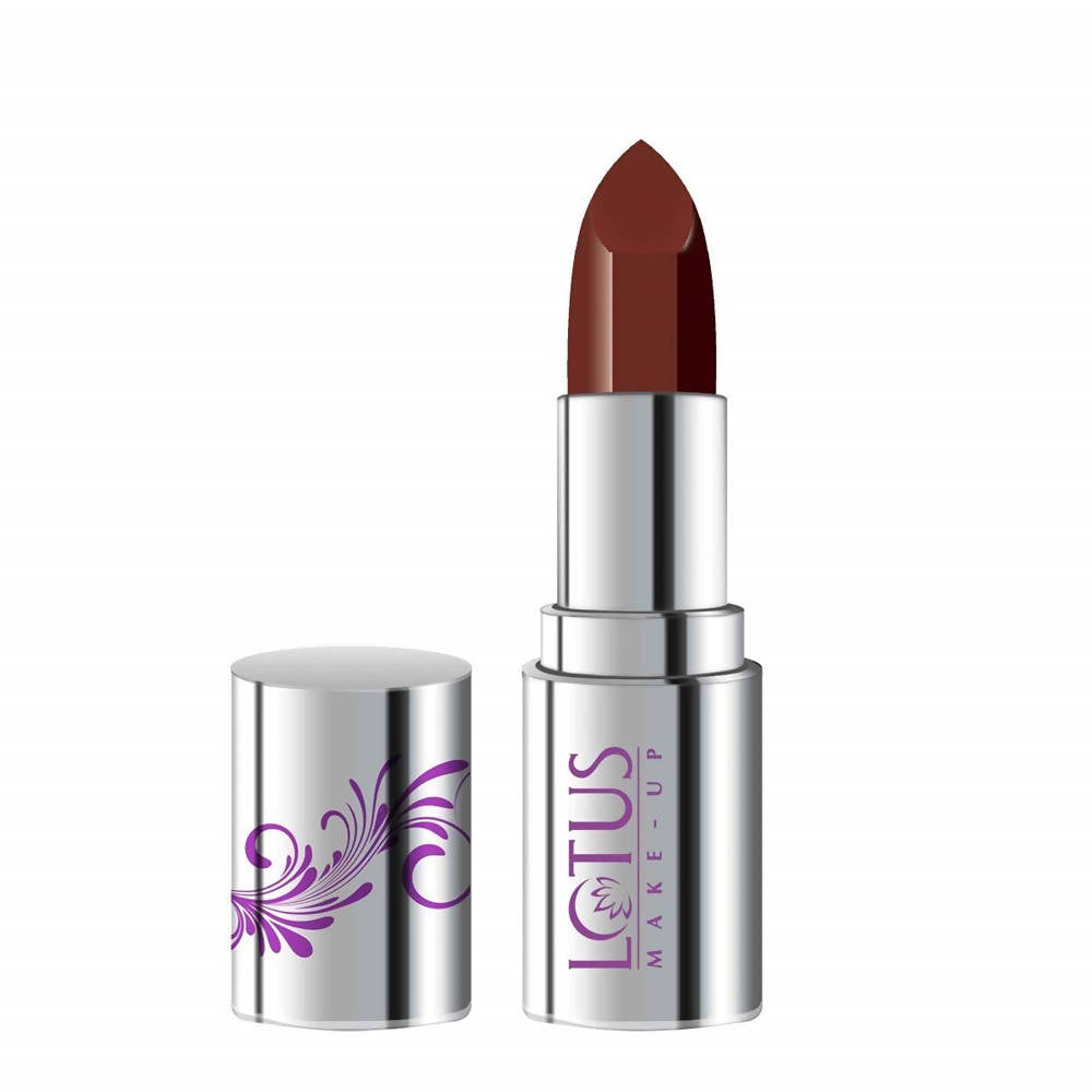 Lotus Make-Up Ecostay Butter Matte Lip Color - Nutty Brown (4.2 Gm) | Grocsy