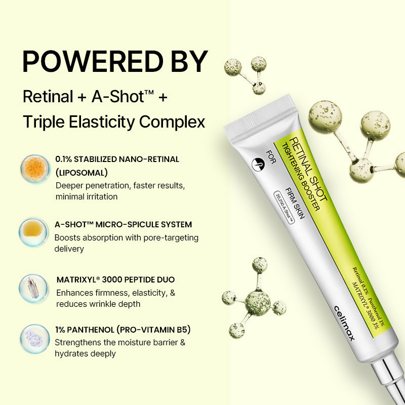 Celimax The Vita-A Retinal Shot Tightening Booster For Anti-Aging, Dark Spots & Wrinkles | Grocsy