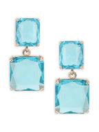 Blue Duet Stone Earrings- Ruby Raang | Grocsy