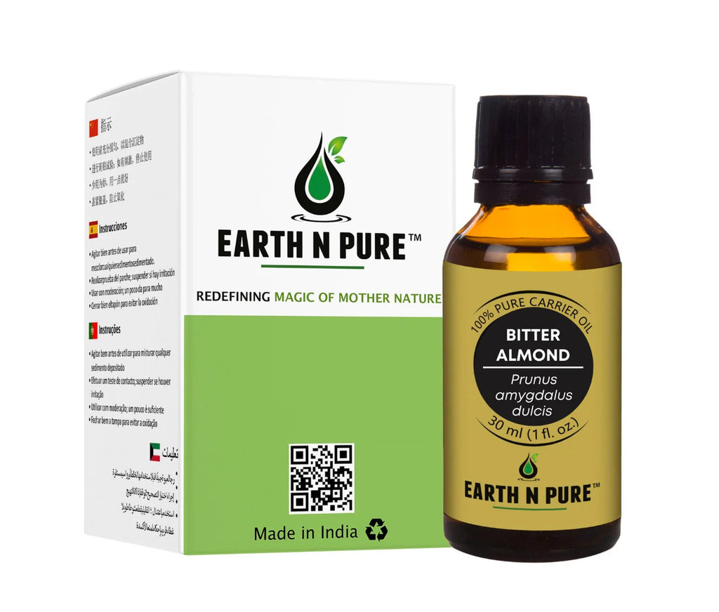 Earth N Pure Bitter Almond Oil | Grocsy