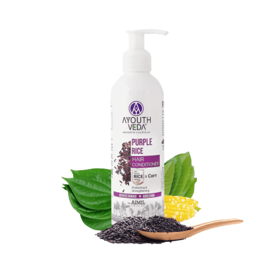 Ayouthveda Purple Rice Hair Conditioner | Grocsy