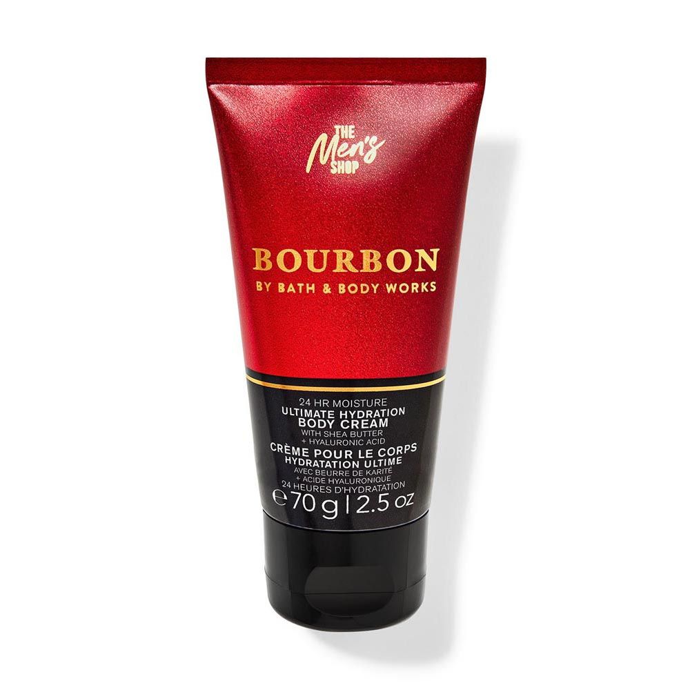 Bath & Body Works Bourbon Travel Size Ultimate Hydration Body Cream | Grocsy