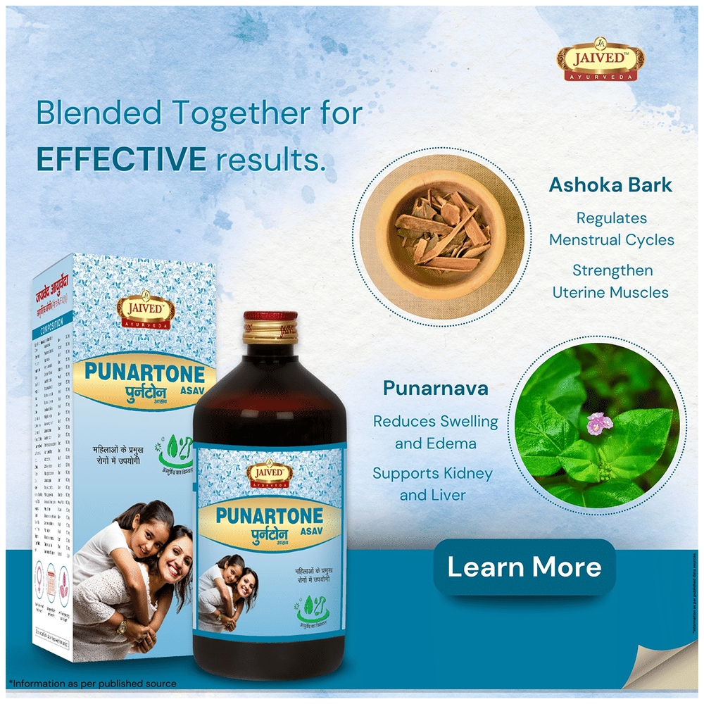 Jaived Ayurveda Punartone Asav | Grocsy