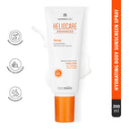 Heliocare Body Sunscreen Spray SPF 50 Broad Spectrum, New Gen Uv Filters, Dewy Finish | Grocsy