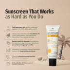Heliocare Water Gel Hydrating Sunscreen SPF 50+ Pa++++, Water & Sweat Resistant, For Dry & Dull Skin | Grocsy