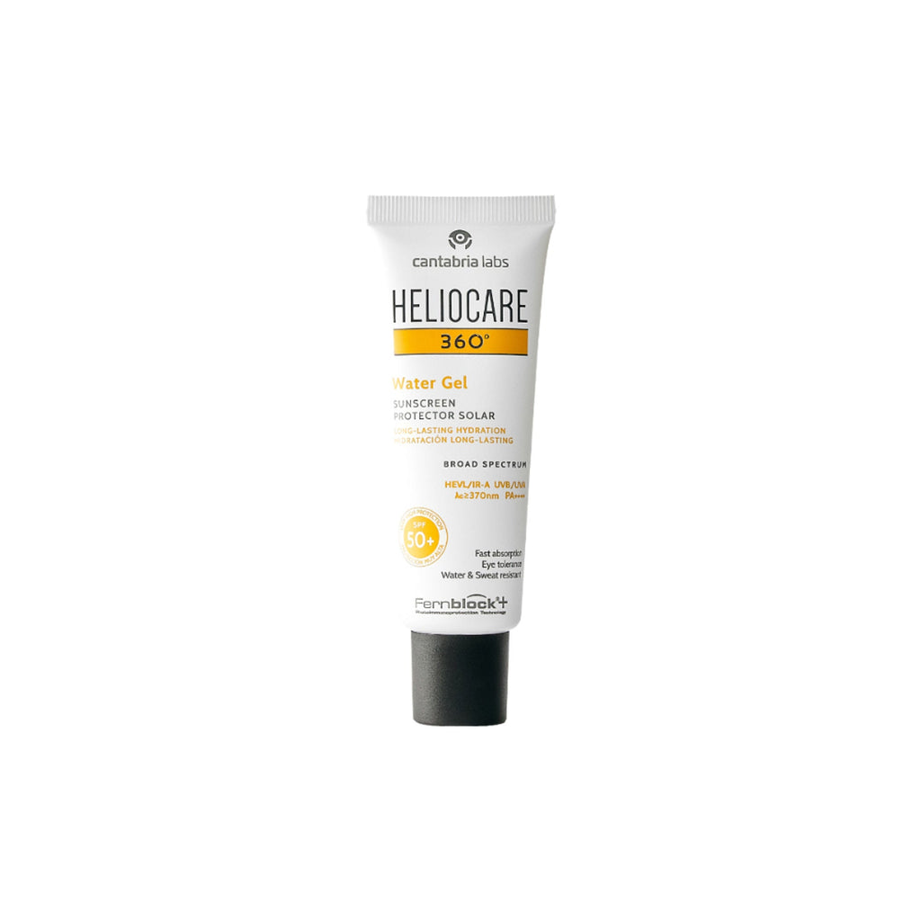 Heliocare Water Gel Hydrating Sunscreen SPF 50+ Pa++++, Water & Sweat Resistant, For Dry & Dull Skin | Grocsy