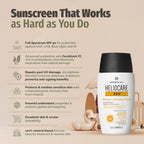 Heliocare Mineral Tolerance Fluid Sunscreen SPF 50 Pa++++ 100% Mineral, Vit C & E Sensitive Skin | Grocsy
