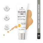 Heliocare 360 Age Active Fluid Sunscreen SPF 50 Pa++++ With Hyaluronic Acid For Youthful & Firm Skin | Grocsy