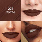 Swiss Beauty Pure Matte Lipstick , Non-Drying, Smooth Glide, Long Lasting - 227 Coffee | Grocsy