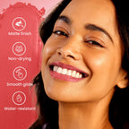 Swiss Beauty Pure Matte Lipstick , Non-Drying, Smooth Glide, Long Lasting - 217 Apricot | Grocsy