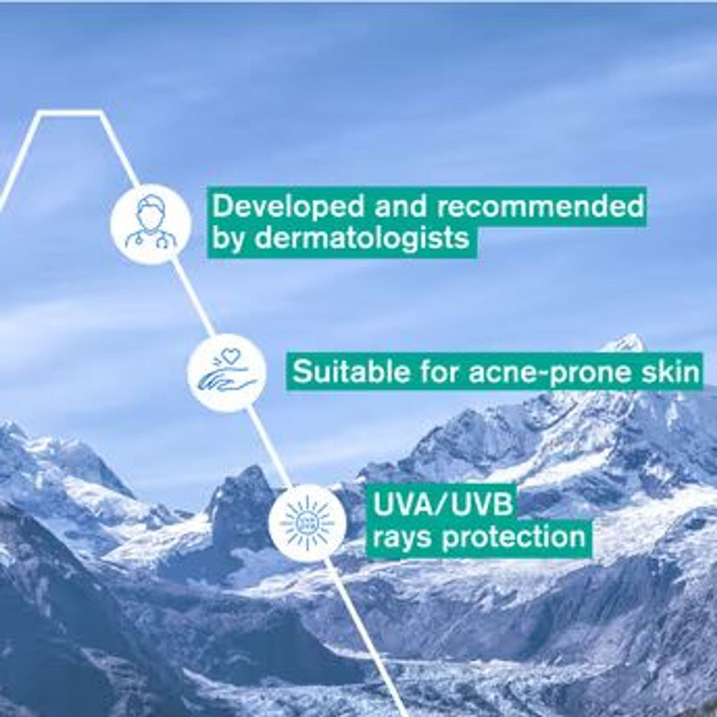 Uriage Hyseac Mattifying Fluid SPF50+ Light & Matt Texture Combination Oily Skin Dermat Recommended | Grocsy