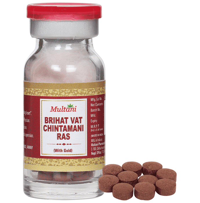 Multani  Brihat Vat Chintamani Ras With Gold | Grocsy