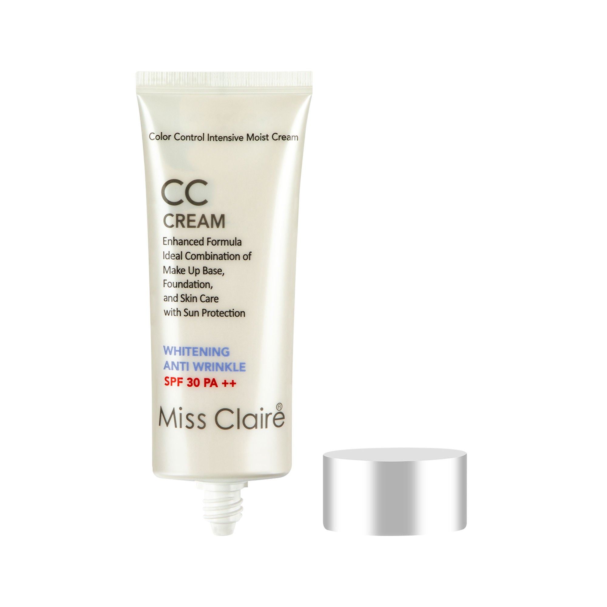 Miss Claire Prestige Cc Cream Whitening Anti Wrinkle Spf 30 Pa++ Color Controler | Grocsy
