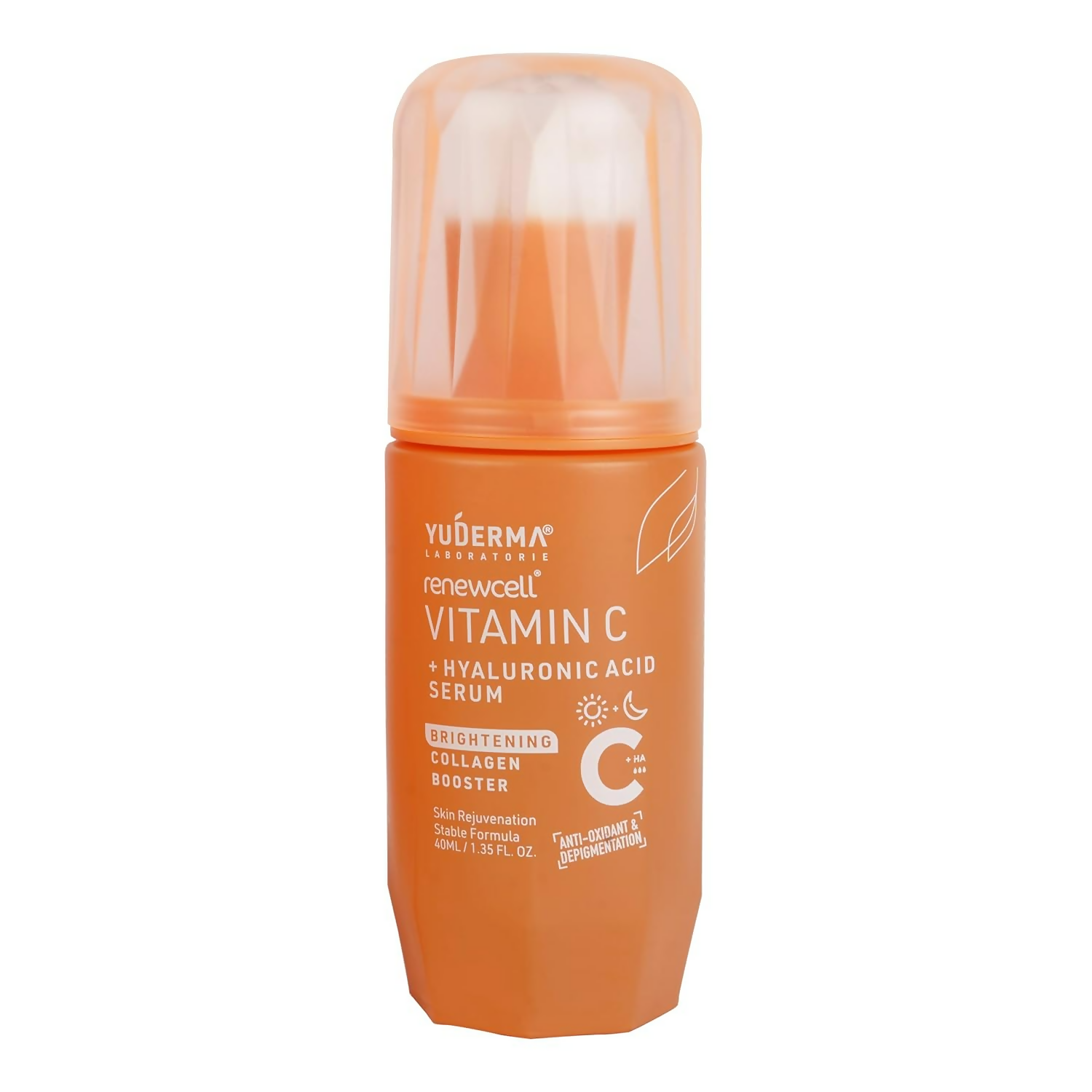 Yuderma Renewcell Vitamin C + Hyaluronic Acid Serum | Grocsy