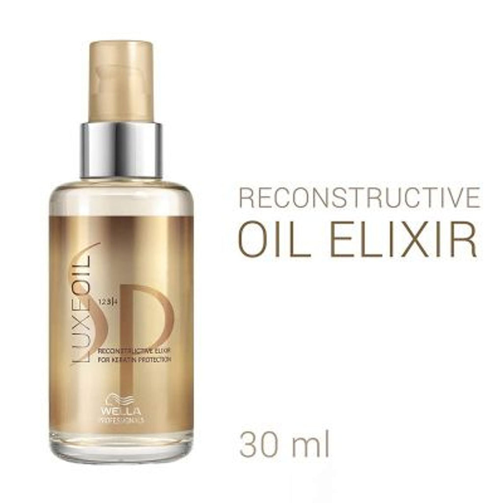 System Professional Luxe Oil Keratin Restore Reconstructive Elixir with Almond Oils for Smooth, Strong Hair | Grocsy