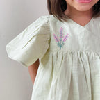 ArthLife Pale Green Angrakha Dress | Grocsy