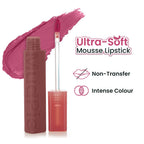 Swiss Beauty MudPie Lipstick With Velvet Matte Finish - 5 Rose Wood | Grocsy