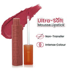 Swiss Beauty MudPie Lipstick With Velvet Matte Finish - 7 Caramel Custard | Grocsy