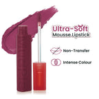 Swiss Beauty MudPie Lipstick With Velvet Matte Finish - 9 Burnt Berry | Grocsy