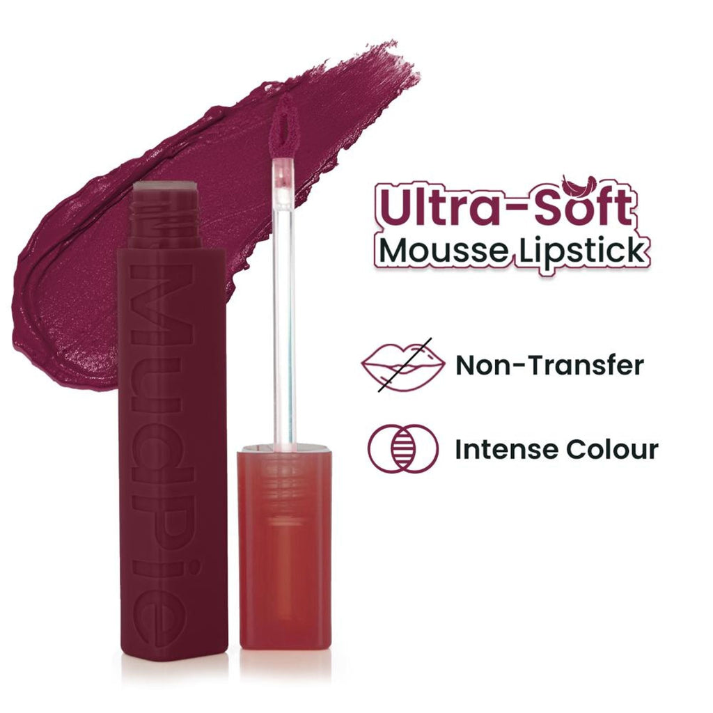 Swiss Beauty MudPie Lipstick With Velvet Matte Finish - 11 Dip Coral | Grocsy