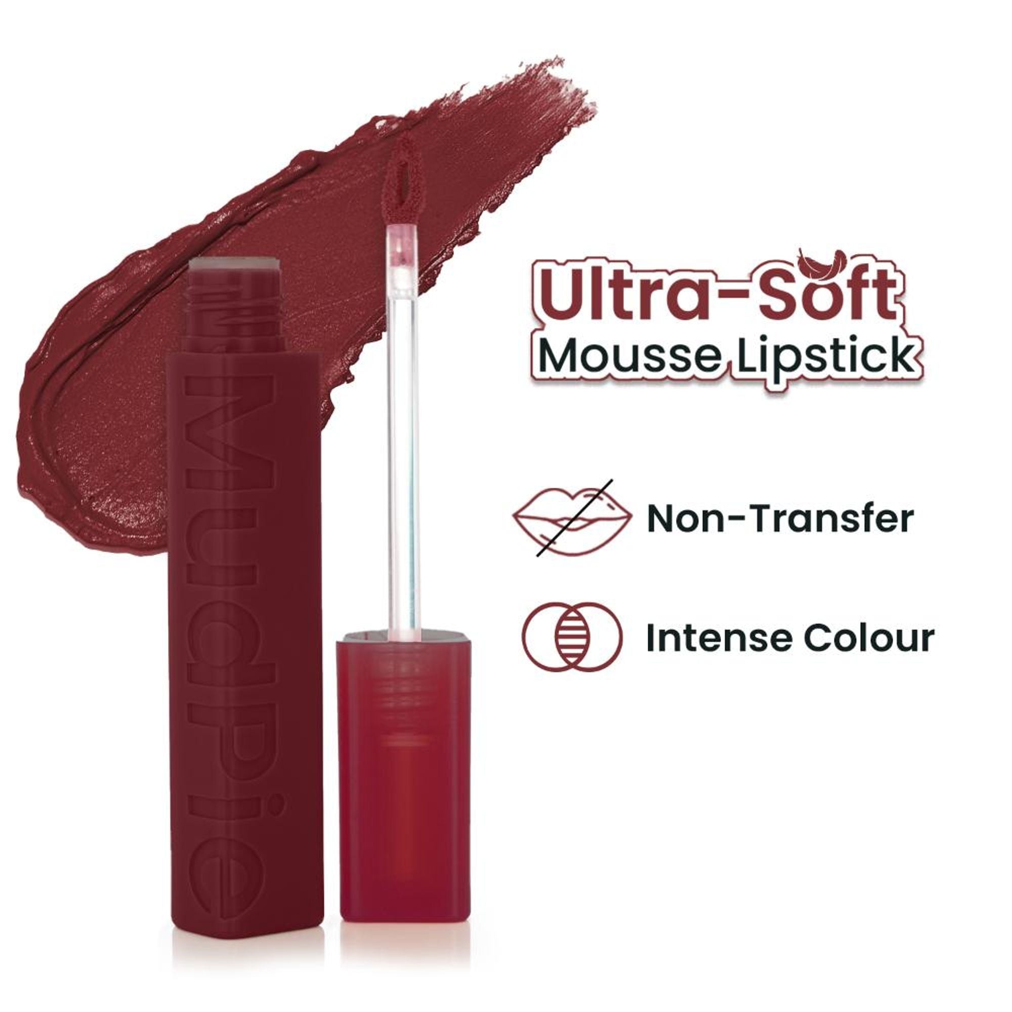Swiss Beauty MudPie Lipstick With Velvet Matte Finish - 13 Cinnamon Stick | Grocsy