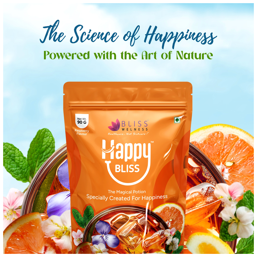 Bliss Welness Happy Bliss Sachet (3gm Each) Raspberry | Grocsy