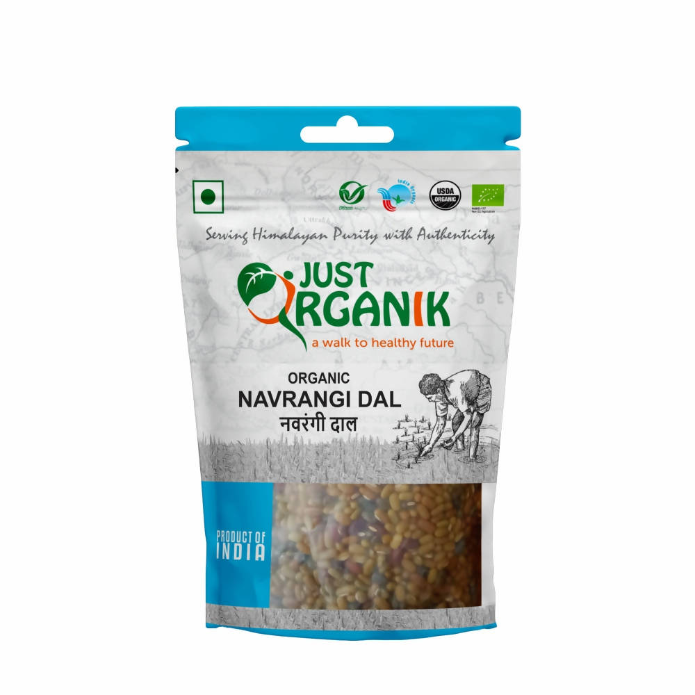 Just Organik Navrangi Dal | Grocsy