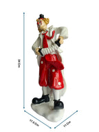 Sun Mun Decors Accordion Musician Clown Figurine | Grocsy