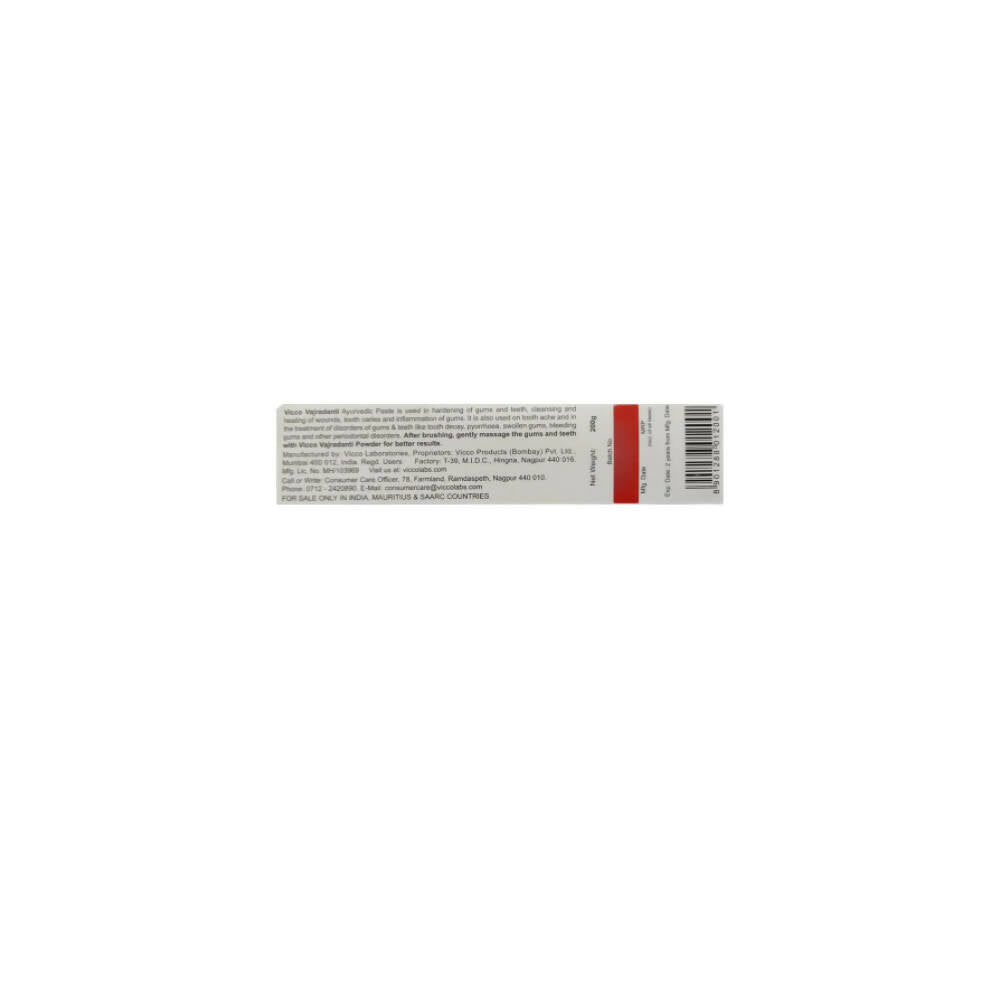 Vicco Vajradanti For Gums & Teeth Regular | Grocsy