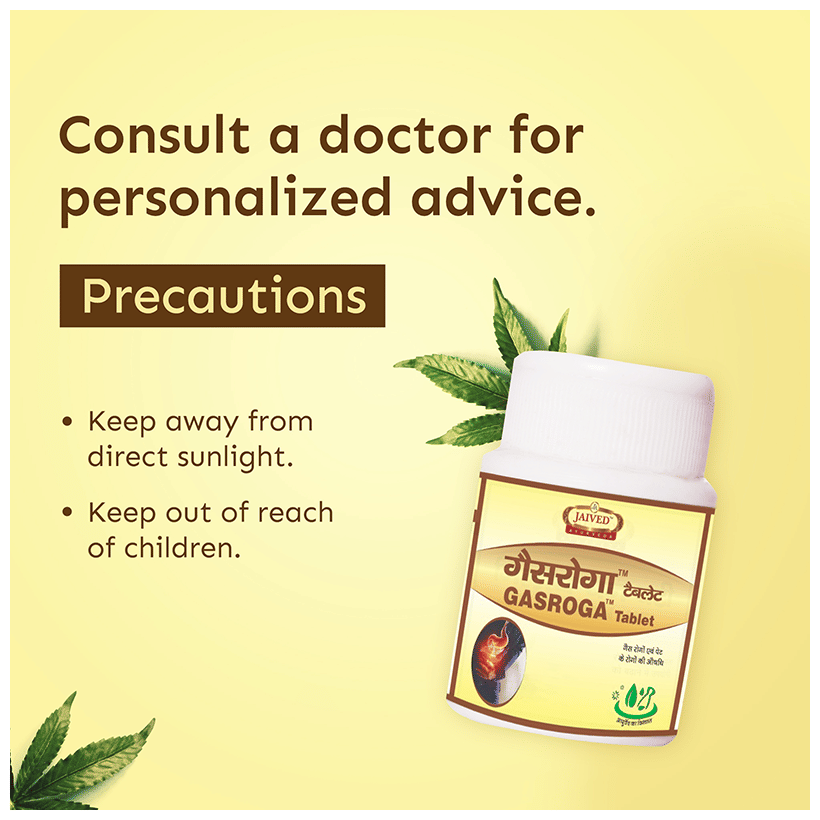 Jaived Ayurveda Gasroga Tablet | Grocsy