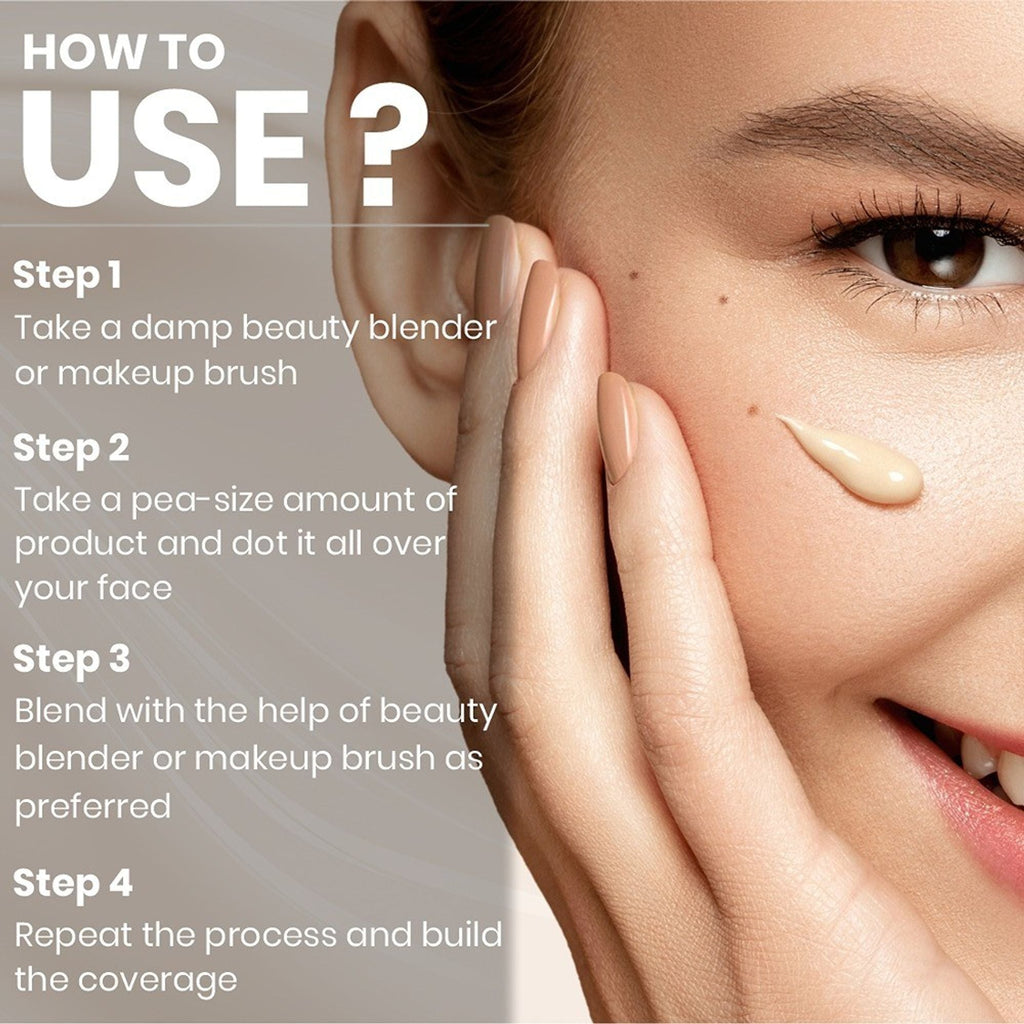 Matt Look Born Flawless Weightless Foundation - Born Beige | Grocsy