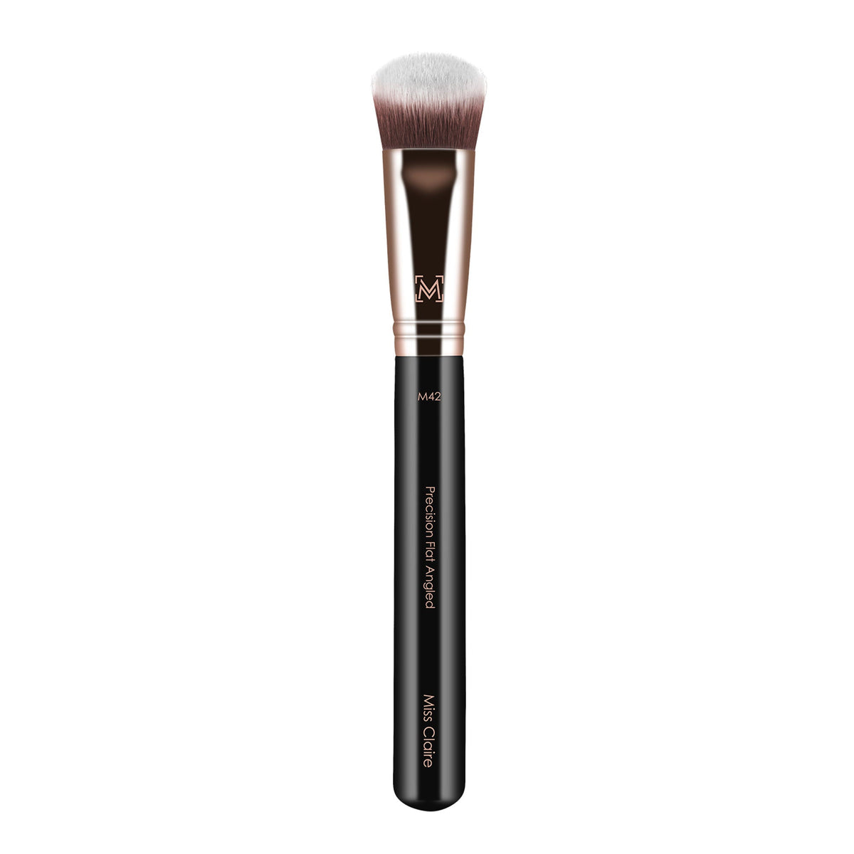 Miss Claire M42 - Precision Flat Angled Brush - Rose Gold | Grocsy