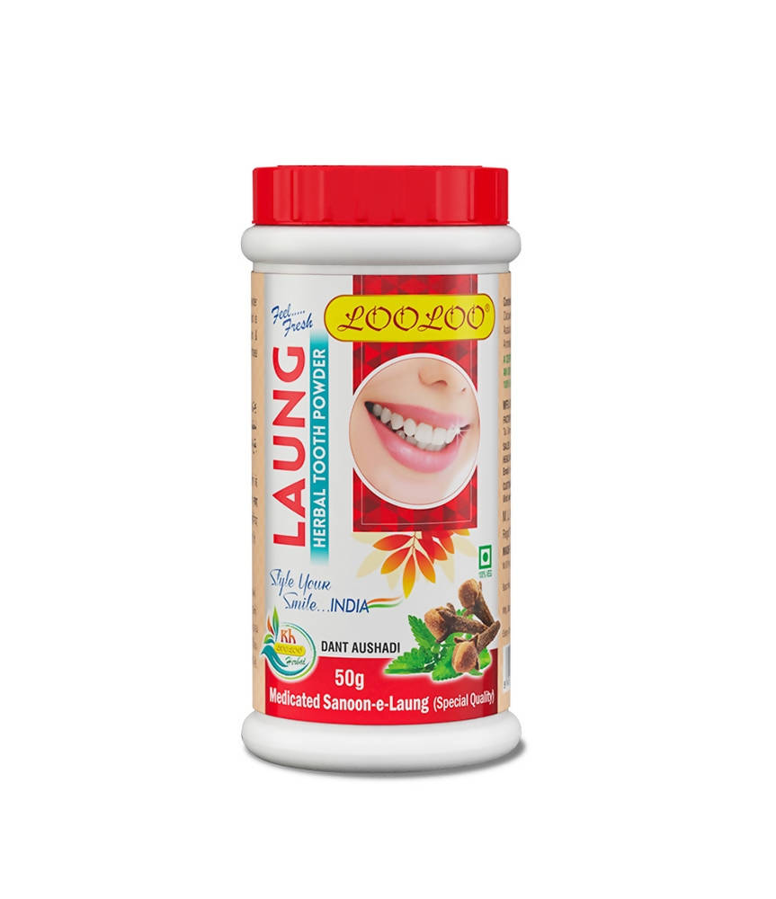 Looloo Laung Herbal Tooth Powder | Grocsy