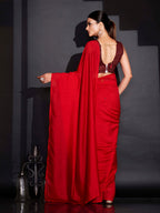 Tikhi Imli Ready To Wear Party Saree | Grocsy