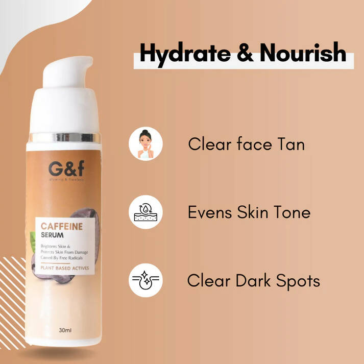 G&f Coffee Face Serum for Brightening Skin | Grocsy