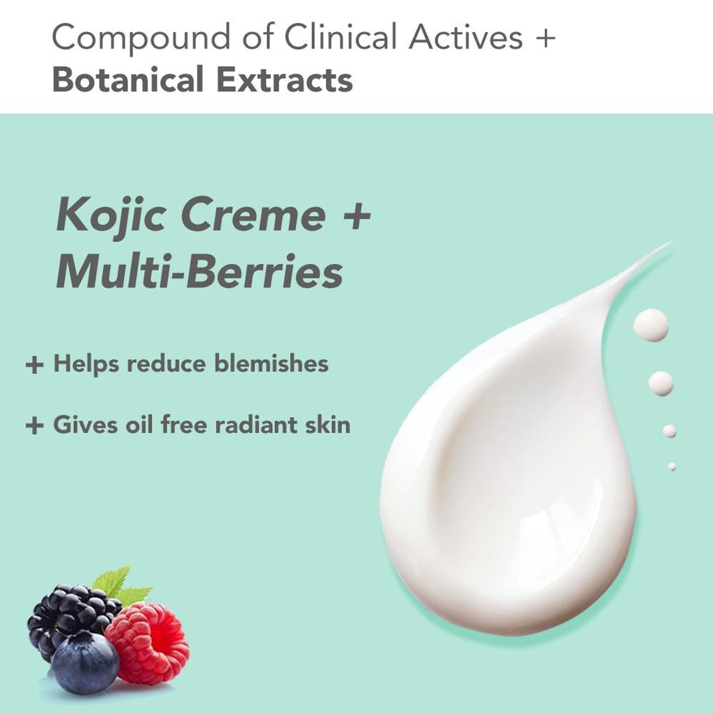 Lotus DermaBotanics Kojic Acid + Multi Berry Ampoule Crème, pH5.5, For Sensitive Skin | Grocsy