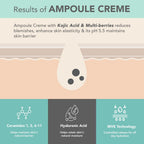 Lotus DermaBotanics Kojic Acid + Multi Berry Ampoule Crème, pH5.5, For Sensitive Skin | Grocsy